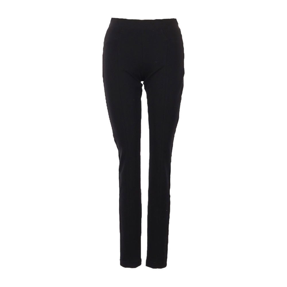 Blank NYC Black High Rise Ponte Knit Skinny Pants Stretch Pull On Size 32 NWT